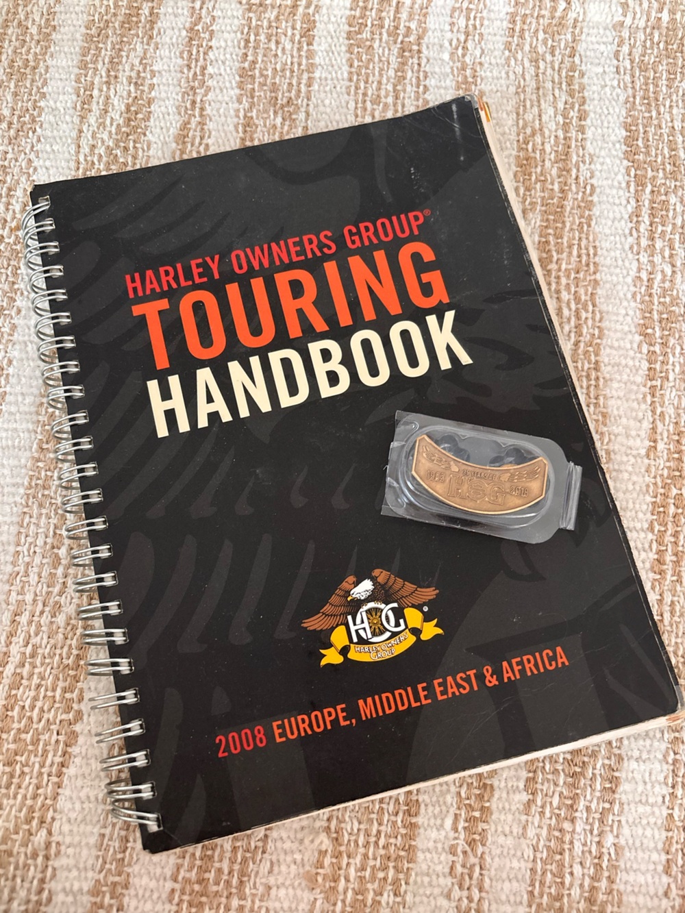 Harley Owners Group Touring Handbook with Maps